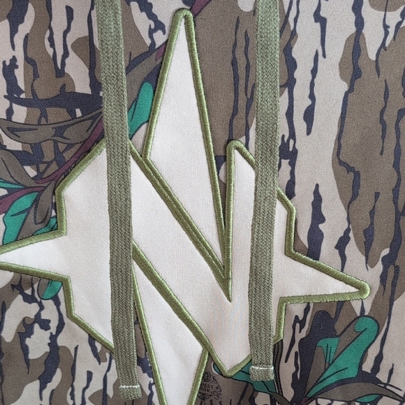 Camouflage Hoodie with Logo - Picture 3 of 5